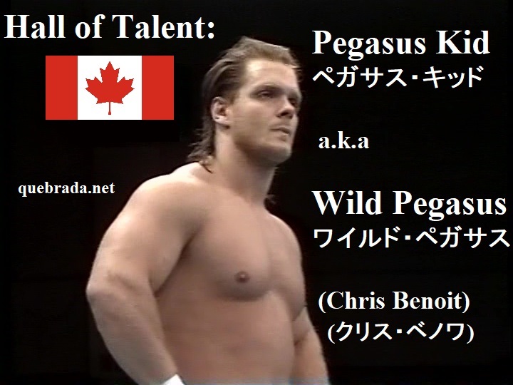 Hall of Talent Wild Pegasus Chris Benoit by David Carli